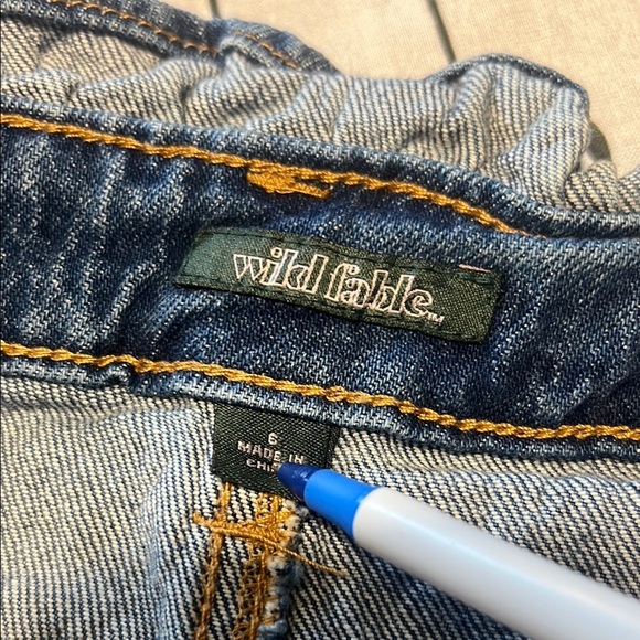Wild Fable Blue Jean Shorts - Picture 7 of 8